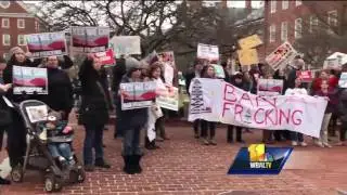 Video: Activists want permanent ban on fracking in Maryland