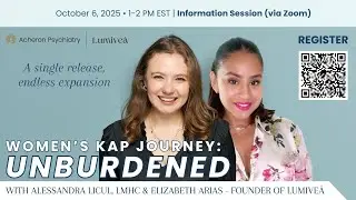 🌿 Unburdened: A 4-Week Women&rsquo;s Ketamine-Assisted Psychotherapy Program - Informational Session