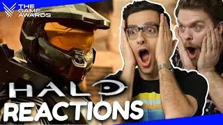 HALO TV SHOW!!! | Halo TV Series Trailer Reactions | Game Awards 2021