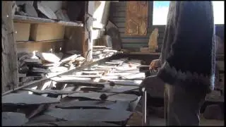 Icelandic Art :: Extraordinary artist Pall Gudmundsson plays stone harp music