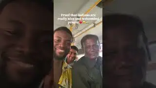 🥹 proof that Indians are really nice & welcoming people #viral #funny #tiktok #india