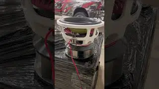 B2 Audio X26 15&rdquo; subwoofer testing before it gets packaged up and sent out. #b2audio