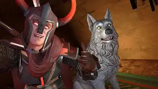 Feeding Nova the Wolf | Dungeons of Eternity VR