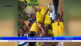 Thousands Benefit From Esama Of Benin's Free Yuletide Food Distribution, Pour Accolades