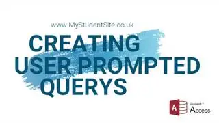 Microsoft Access query with user prompt