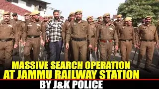 LIVE: Jammu and Kashmir Police conduct a search operation at Jammu Railway Station | J&K
