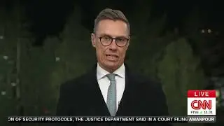 Finnish President #Stubb comments on #Trump not using force against #Greenland 