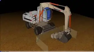 Robotics Simulator: V-REP Demo Video December 2011