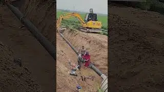 Balanced connection process of underground natural gas pipeline interfaces