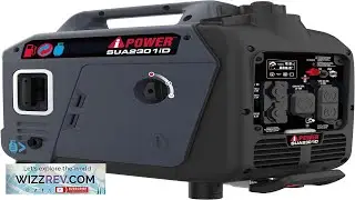 A iPower Portable Inverter Generator Dual Fuel 2300W RV Ready EPA & CARB Review