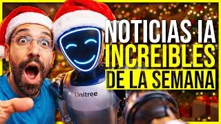 🔴 NOTICIAS IA: Navidad ROBOT, SORA 2 En LATAM, Guerra de CHIPS