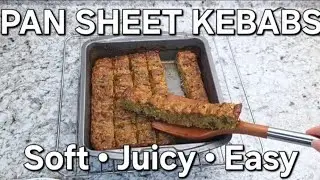 Juicy pan-sheet kebabs made easy 😍 No frying, no mess &ndash; just pure flavor!