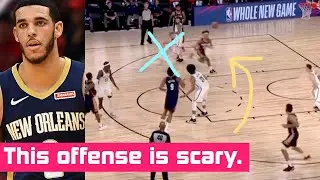 Why the Pelicans offense is SCARY!