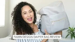 FAWN DESIGN DIAPER BAG REVIEW | What's in my diaper bag