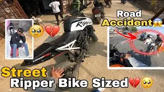 Street Ripper ( @Street.Ripper ) Ka Bike🚀 Sized Hogaya💔🥺 // Badly Crash😱🤯