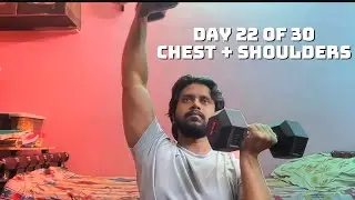 ULTIMATE Upper Body Workout | Chest, Shoulders & Biceps Destruction Day 22/30