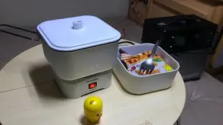 テントむしで夜食 カシムラ ワールドクッカーでチキンラーメン