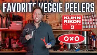 The BEST Veggie PEELERS We've Tried | Kuhn Rikon | OXO | Acme Kitchen
