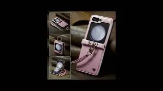 Caseme-case.com Samsung Galaxy Z Flip5 Case with Wrist Strap