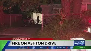 Lexington Fire Department respond to fire on Ashton Drive