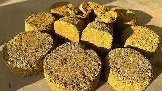 Celebration of 300 subscribers🤩✨Crunchy Gritty Gold Texture All in one💛super dusty🤍keep supporting❤️