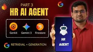 Part 3 - Build a HR Agent using RAG with Genkit and Firebase