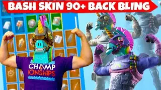 BASH SKIN COMBOS WITH 90+ BACK BLINGS #FortniteLeaks