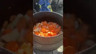 Sunday Braai + Potjie #grill #braai #potjie #weber #shorts