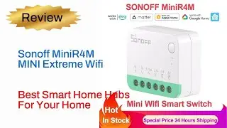 Review Sonoff MiniR4M MINI Extreme Wifi Smart Switch Interruptor Matter Compatible On Aliexpress