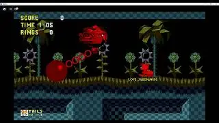 hill zone act 1(sonic.exe inspired custom sonic level)