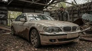 ASMR Car Restoration | Full Restoration of an Abandoned 2005 BMW 7 Series – Looking Brand New