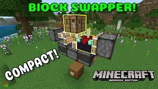 Minecraft Bedrock Block Swapper | Redstone Tutorial ( Xbox / MCPE / Windows 10 / Switch )