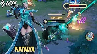 AOV : NATALYA GAMEPLAY|ARENA OF VALOR LI&Ecirc;NQU&Acirc;NMOBILE ROV COT