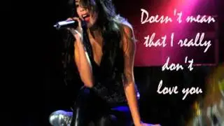 Vanessa Hudgens - Don't Ask Why (With Lyrics)