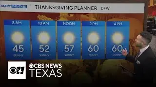 Ideal weather for a Thanksgiving tailgate in North Texas