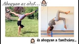 Ahogyan az edző... és ahogyan a tanítvány...//Miss FIT//