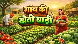 Gaon Ki Kheti Baadi | Desi Farming Life 🌾