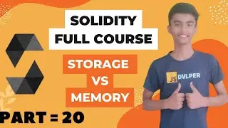 Solidity full course | Storage VS Memory in Solidity | Part - 20 | Easy way | Hindi