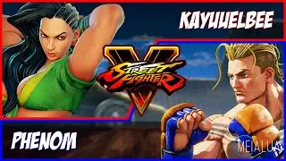 SFV CE - Kayuuelbee(LAURA) VS Phenom(LUKE) 🌘 MeiaLua 🌘