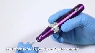 Dr. pen&reg; X5 microneedling scars removal, for thick oily skin large pores face & body w/ 6 pcs tips.