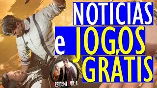 OPA! 2 novos JOGOS GR&Aacute;TIS da EPIC GAMES e CAPCOM FERROU com RESIDENT EVIL 4 da STEAM