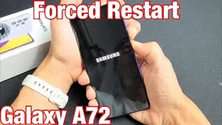 Galaxy A72: как принудительно перезагрузить (принудительная перезагрузка)