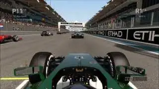 F1 2014 XBox 360: Abu Dhabi Online Multiplayer (Safety Car)