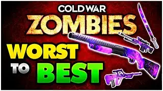 WORST to BEST Weapons - Black Ops Cold War ZOMBIES Edition!