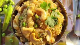 Green peas Upama [ಬಟಾಣಿ ಉಪ್ಪಿಟ್ಟು]