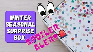 Erin Condren Winter Seasonal Surprise Box | SPOILER ALERT | Unboxing