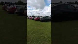 Tesla Owners UK Supercharged 2023 event at Bicester Heritage . Only for Teslas!