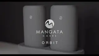 Mangata Orbit 10,000 mAh 2pc Power Bank Set Charging Station for iPhone, smartphone & other devices