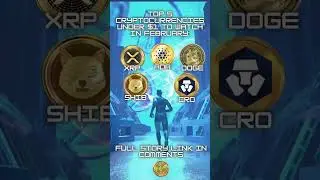 #Top #cryptocurrency in #february under $1! #Xrp #Ada #Cro #Doge #Shib #altcoin #news #btc #Bitcoin