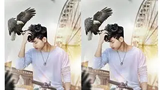 picsart eagle photo editing tutorial in picsart step by step - eagle concept photo editing 2021